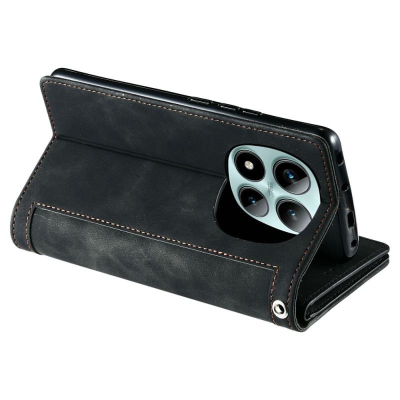 Kinyitható Bőrtok Xiaomi Redmi Note 15 Pro Plus 5g 9 Kártyás Rekeszes Pénztárca