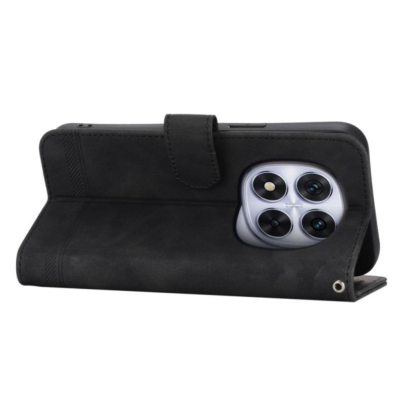 Kinyitható Bőrtok Xiaomi Redmi Note 15 Pro Plus 5g Dierfeng