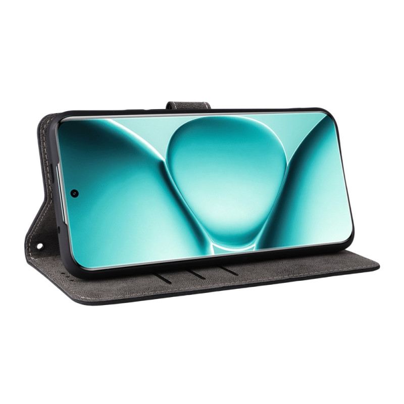 Kinyitható Bőrtok Xiaomi Redmi Note 15 Pro Plus 5g Velúr Hatású Pánttal