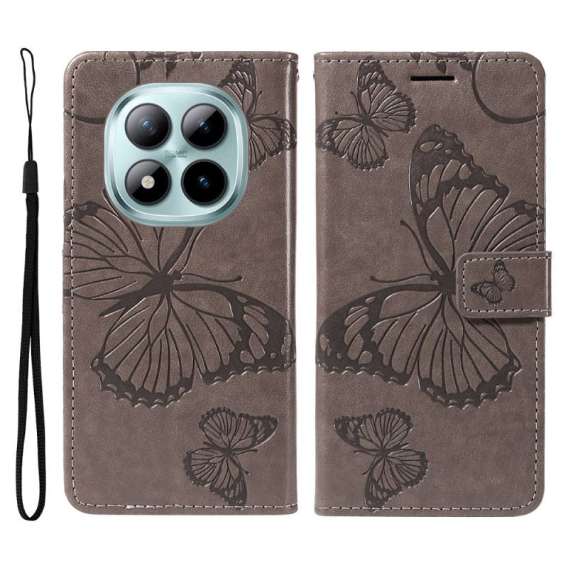 Kinyitható Tokok Xiaomi Redmi Note 15 Pro Plus 5g Óriáspillangók