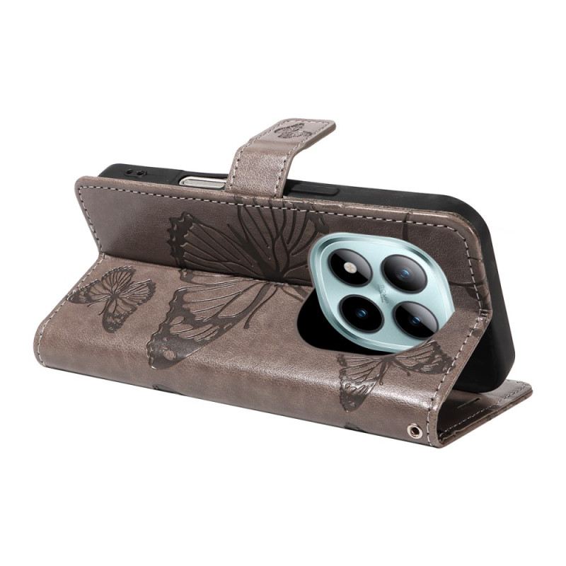 Kinyitható Tokok Xiaomi Redmi Note 15 Pro Plus 5g Óriáspillangók