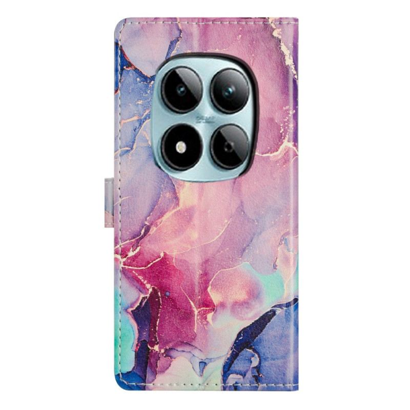 Kinyitható Tokok Xiaomi Redmi Note 15 Pro Plus 5g Rózsaszín És Zöld Márvány