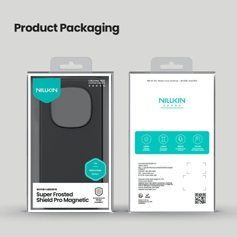 Mobiltelefon Tokok Xiaomi Redmi Note 15 Pro Plus 5g Nillkin Frosted Shield Pro