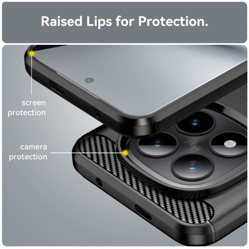 Telefontok Xiaomi Redmi Note 15 Pro Plus 5g Szálcsiszolt Szénszál