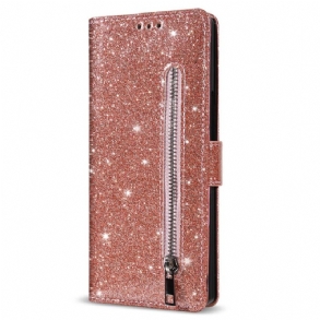 Bőrtok Samsung Galaxy Z Fold 7 Csillámporos