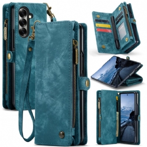 Bőrtok Samsung Galaxy Z Fold 7 Levehető Caseme Pénztárca