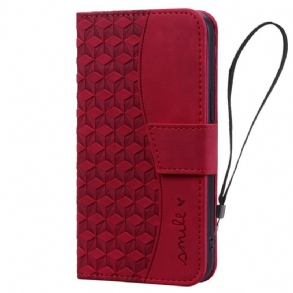 Bőrtok Samsung Galaxy Z Fold 7 Mosolygós Pánt