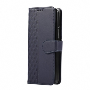 Fliptok Samsung Galaxy Z Fold 7 Dombornyomott Minta Pánttal