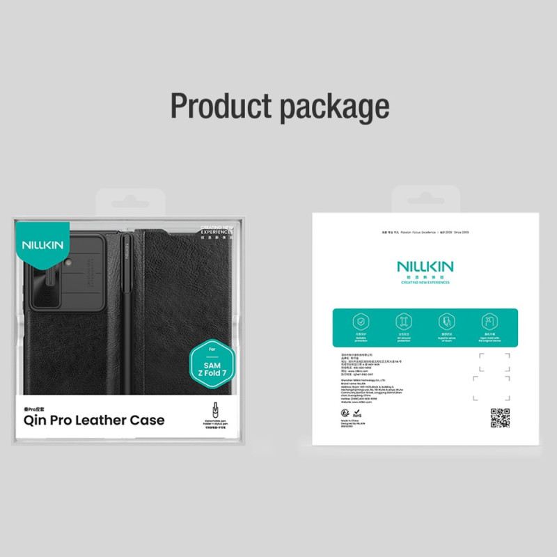 Fliptok Samsung Galaxy Z Fold 7 Qin Pro Sorozat Nillkin