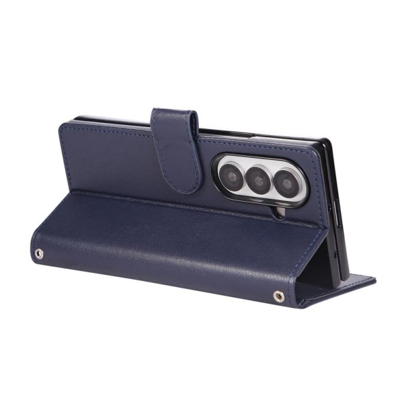 Kinyitható Bőrtok Samsung Galaxy Z Fold 7 Klasszikus