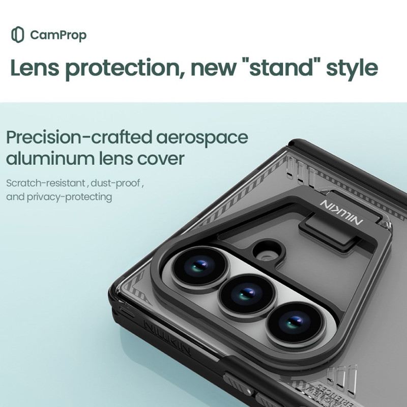 Mobiltelefon Tokok Samsung Galaxy Z Fold 7 Jégpenge Propeller Sorozat Tartóval És Objektívkerettel