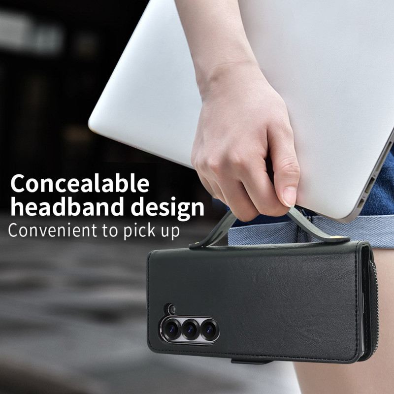 Samsung Galaxy Z Fold 7 Cipzáras Tok És Pánt