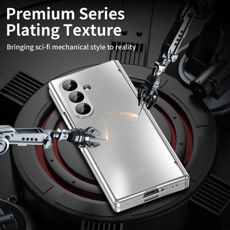 Telefontok Samsung Galaxy Z Fold 7 Fémhatású Képernyővédő Fóliával