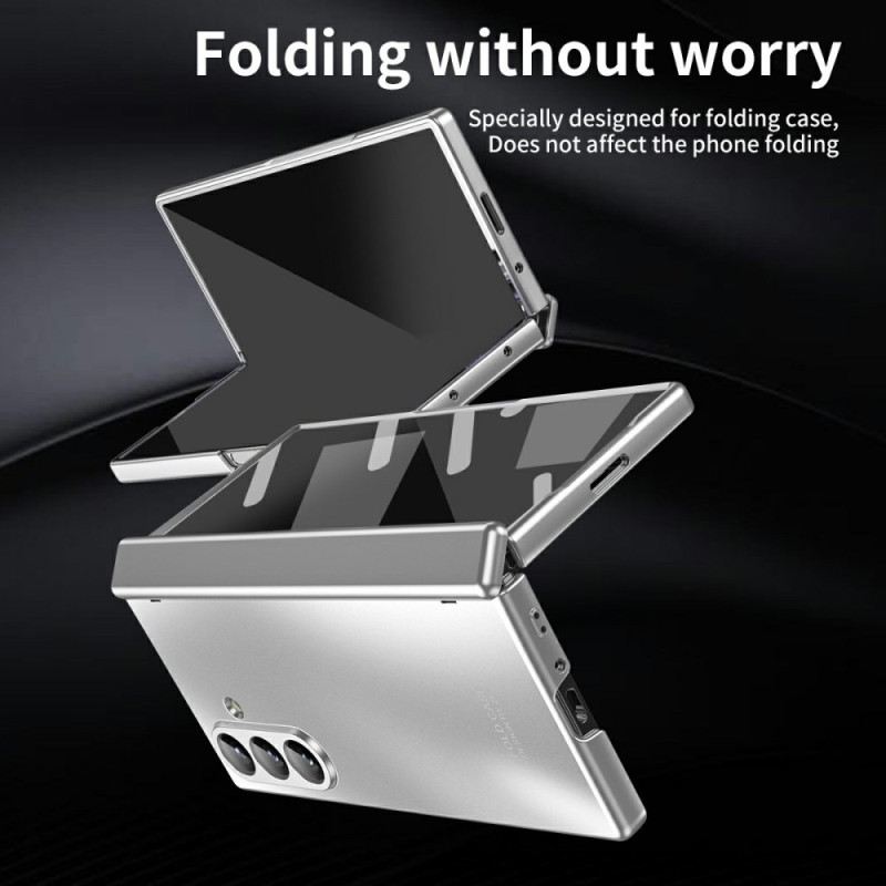 Telefontok Samsung Galaxy Z Fold 7 Fémhatású Képernyővédő Fóliával