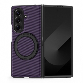 Telefontok Samsung Galaxy Z Fold 7 Mágneses Texturált Szénszálas