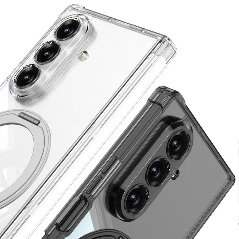 Tok Samsung Galaxy Z Fold 7 Áttetsző Mágneses Zsanér Állvánnyal