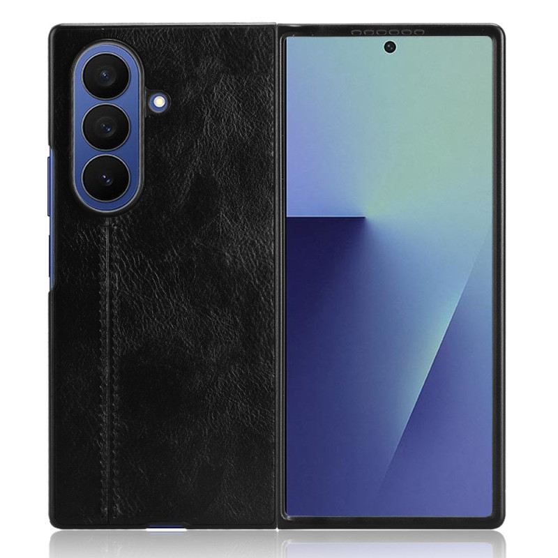 Tok Samsung Galaxy Z Fold 7 Bőrhatású Couture