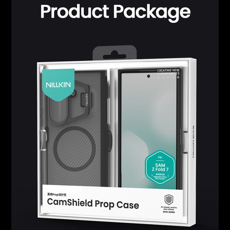 Tok Samsung Galaxy Z Fold 7 Camshield Prop Mágneses Áttetsző Sorozat Nillkin