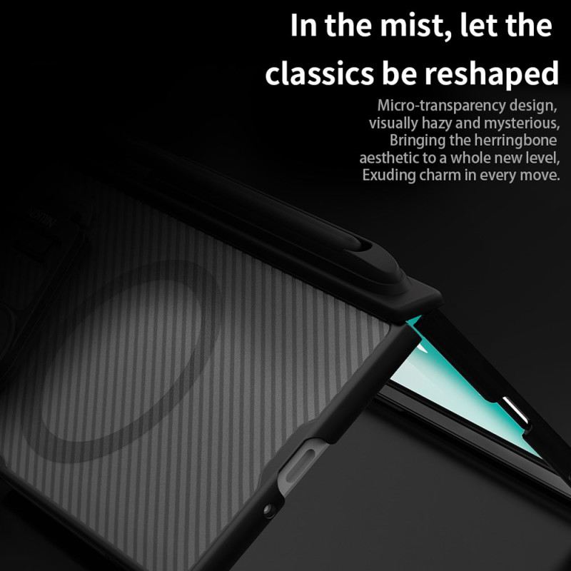 Tok Samsung Galaxy Z Fold 7 Camshield Prop Mágneses Áttetsző Sorozat Nillkin