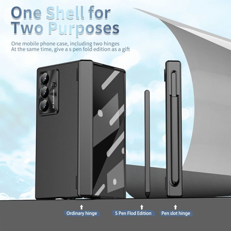 Tok Samsung Galaxy Z Fold 7 Edzett Üveg Képernyővédő És Ceruzatartó