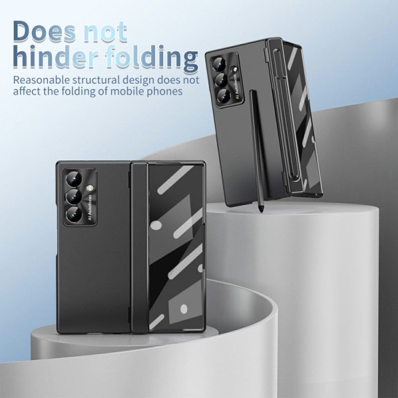 Tok Samsung Galaxy Z Fold 7 Edzett Üveg Képernyővédő És Ceruzatartó