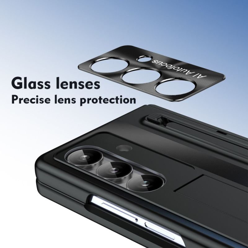 Tok Samsung Galaxy Z Fold 7 Fémhatású Állvány És Képernyővédő