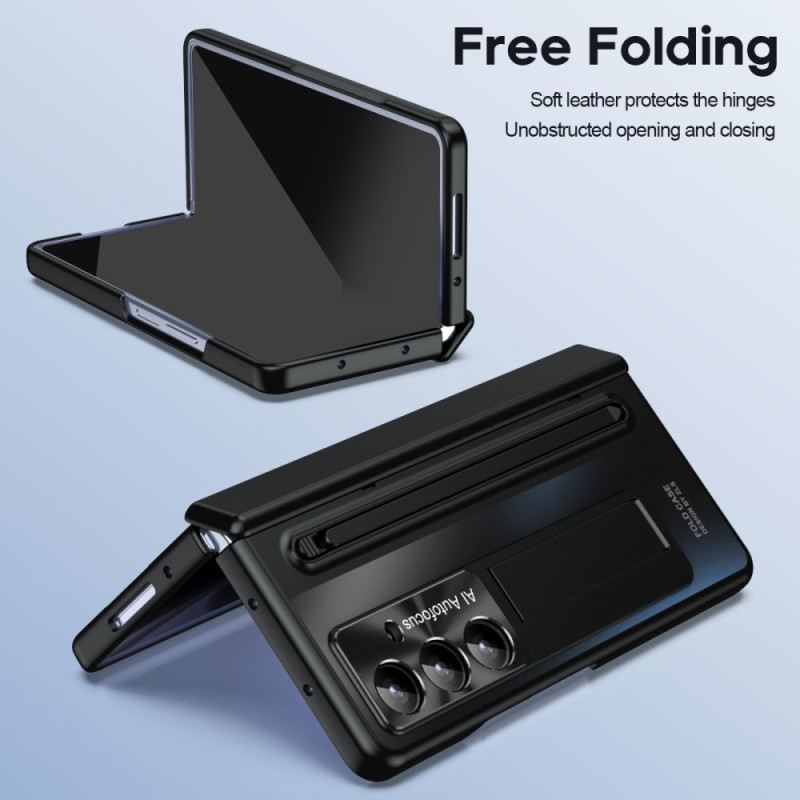 Tok Samsung Galaxy Z Fold 7 Fémhatású Állvány És Képernyővédő