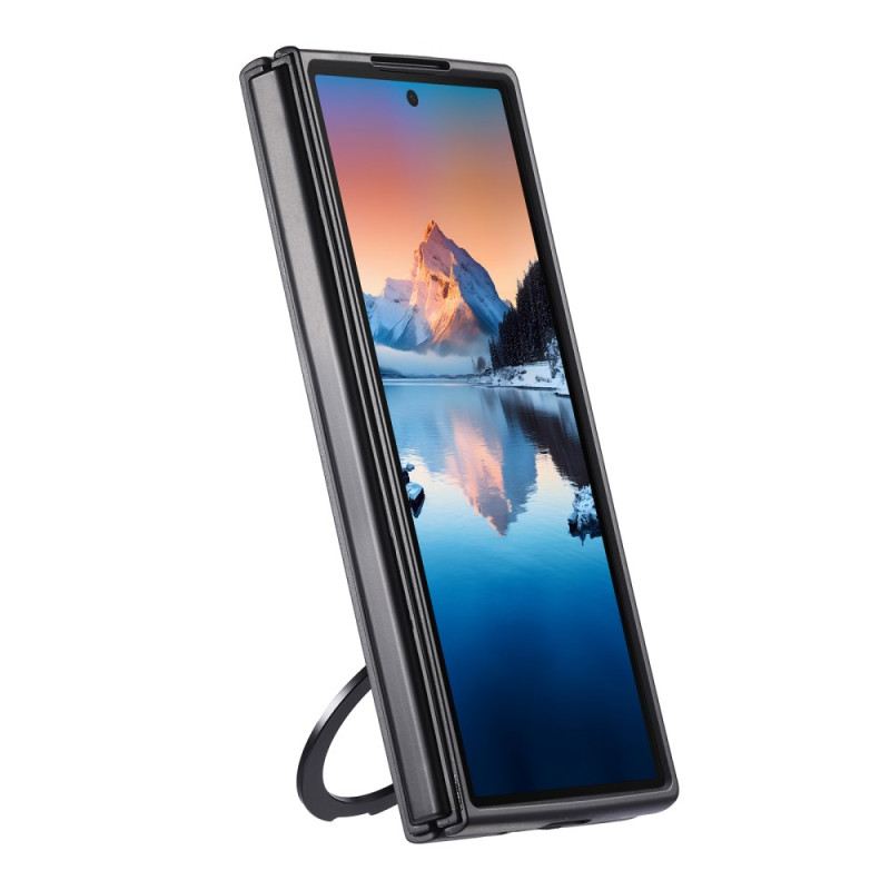Tok Samsung Galaxy Z Fold 7 Mágneses Zsanér Suteni Gyűrűtartóval