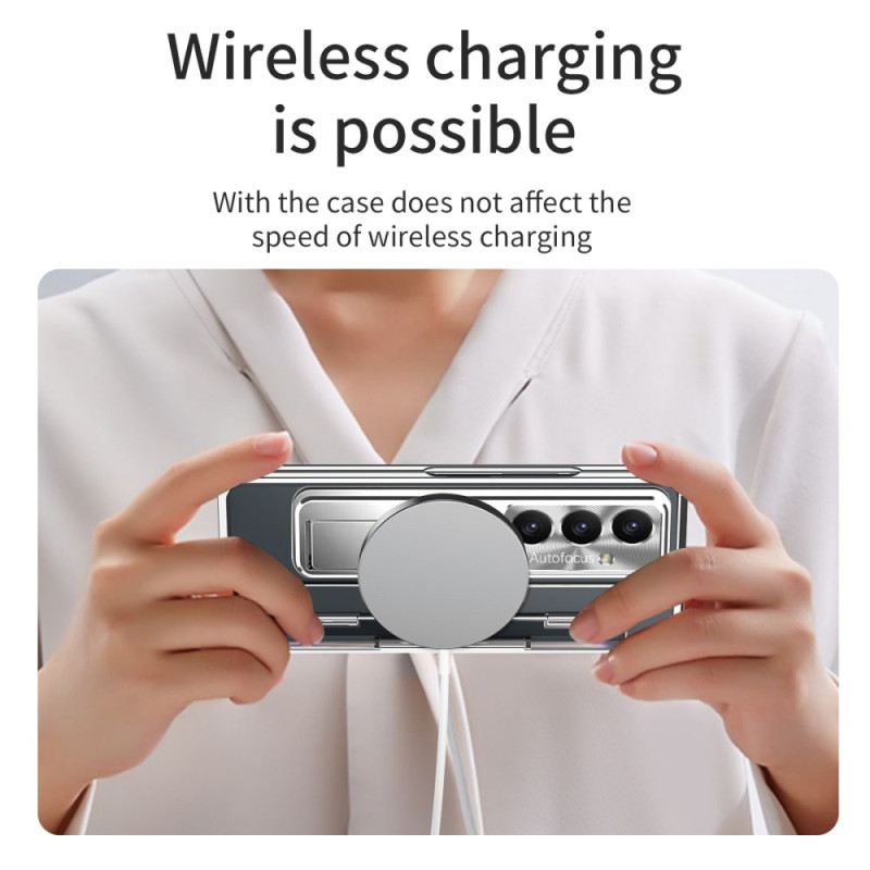 Tok Samsung Galaxy Z Fold 7 Magsafe Kompatibilis Állvánnyal És Képernyővédővel