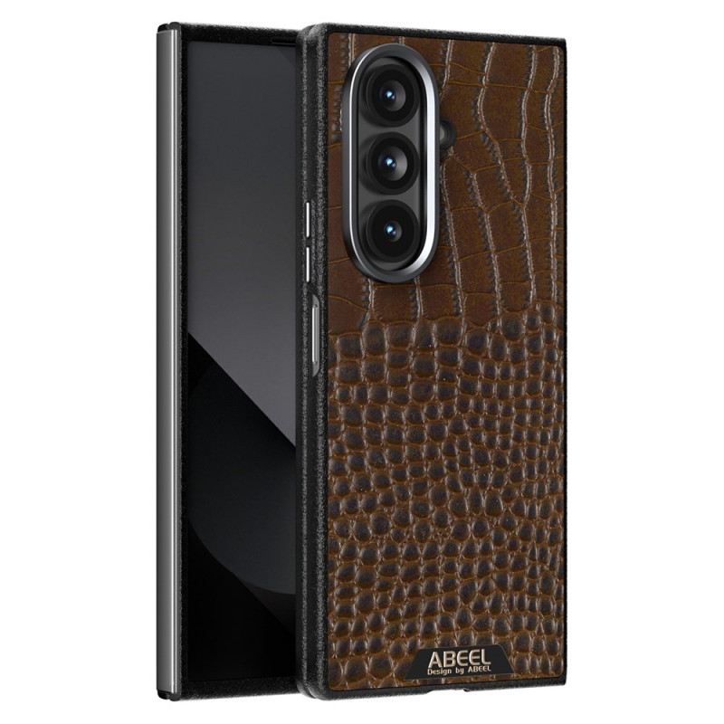 Tok Samsung Galaxy Z Fold 7 Magsafe-kompatibilis Krokodil Stílusú Abeel