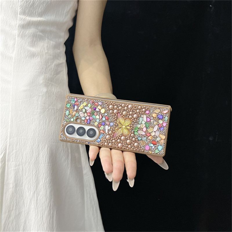 Tok Samsung Galaxy Z Fold 7 Strasszos Pillangó