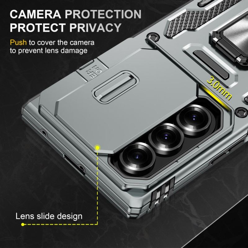 Tok Samsung Galaxy Z Fold 7 Ultra Ellenálló Lencsetartó És -védő