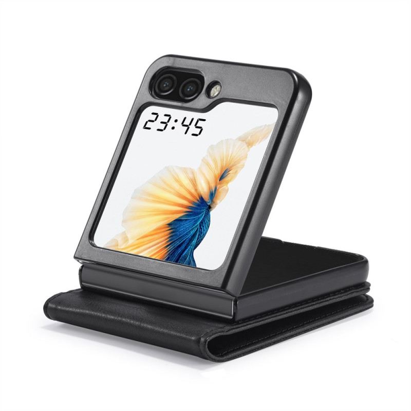 Bőrtok Samsung Galaxy Z Flip 7 Fe Lc.imeeke Rfid Blokkoló Kártyatartó