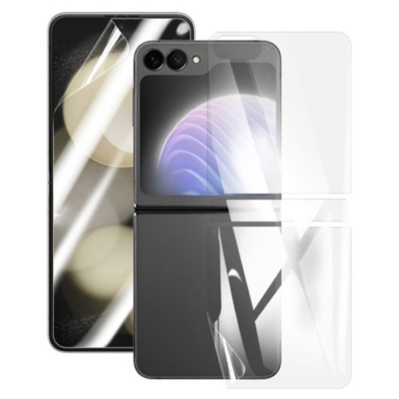 Előlapi És Hátsó Képernyővédő Fóliák Samsung Galaxy Z Flip 7 Fe / Z Flip 6 Készülékhez