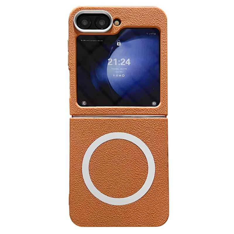 Mobiltelefon Tokok Samsung Galaxy Z Flip 7 Fe Bőr Textúra