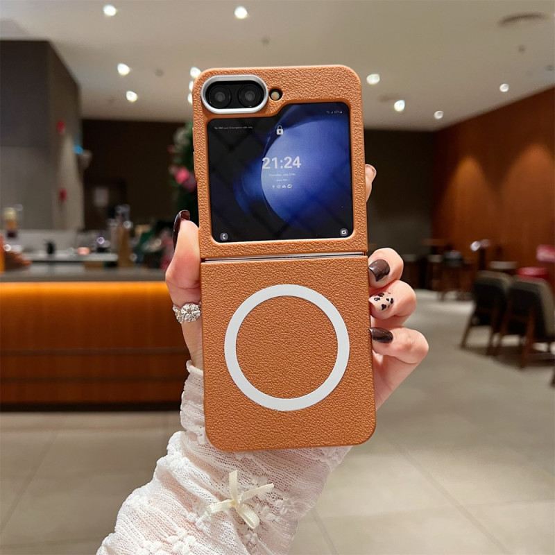 Mobiltelefon Tokok Samsung Galaxy Z Flip 7 Fe Bőr Textúra