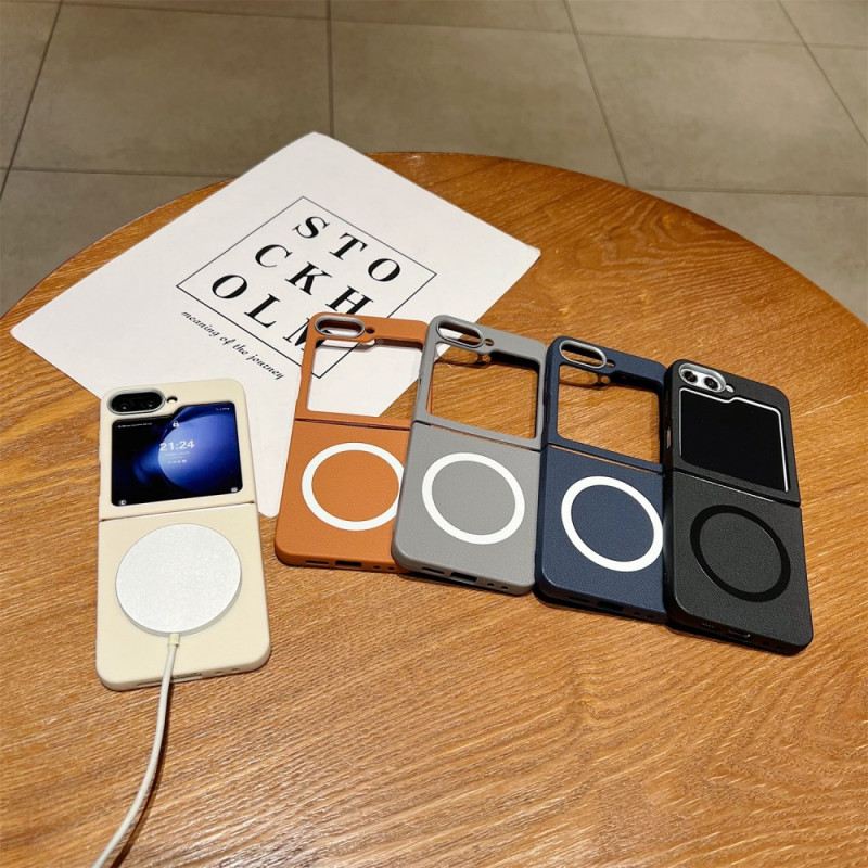 Mobiltelefon Tokok Samsung Galaxy Z Flip 7 Fe Bőr Textúra