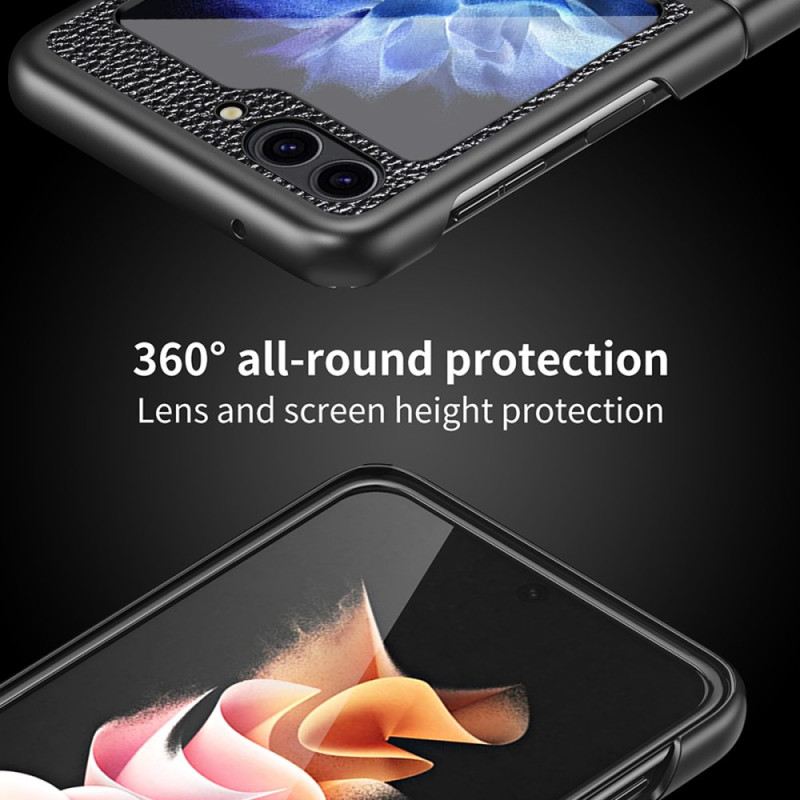 Mobiltelefon Tokok Samsung Galaxy Z Flip 7 Fe Licsi Műbőr