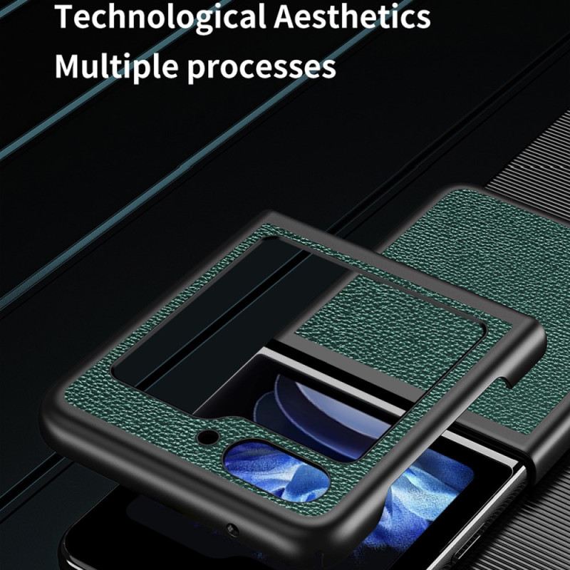 Mobiltelefon Tokok Samsung Galaxy Z Flip 7 Fe Licsi Műbőr