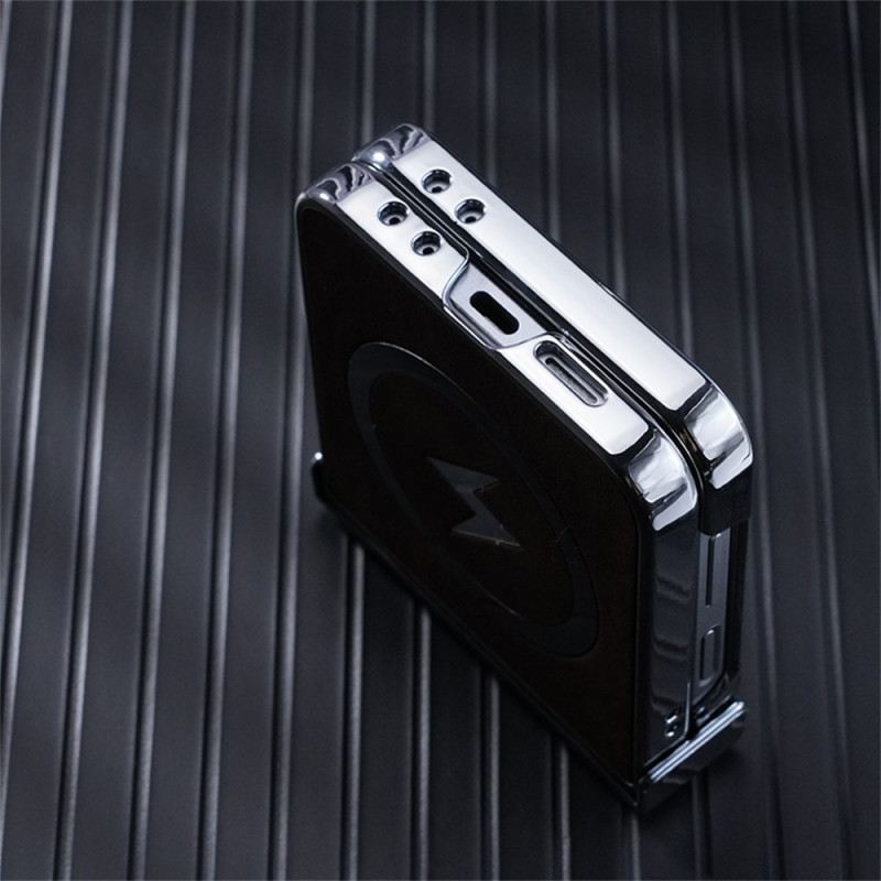 Mobiltelefon Tokok Samsung Galaxy Z Flip 7 Fe Magsafe-kompatibilis Bőrhatású