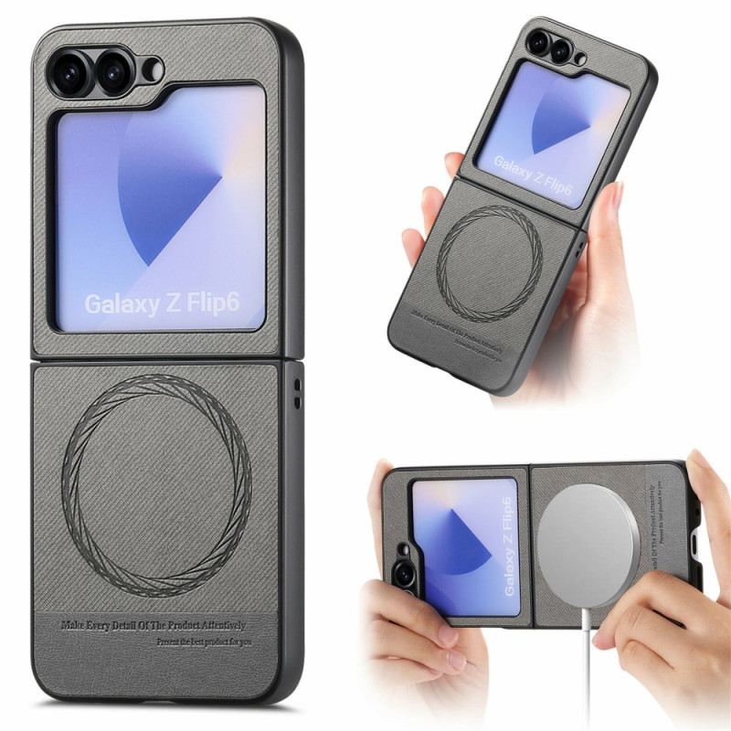 Mobiltelefon Tokok Samsung Galaxy Z Flip 7 Fe Magsafe Kompatibilis Farmer Textúra