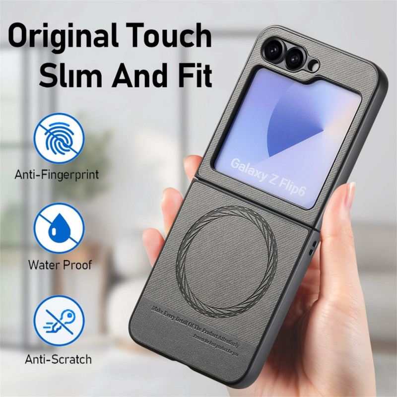 Mobiltelefon Tokok Samsung Galaxy Z Flip 7 Fe Magsafe Kompatibilis Farmer Textúra