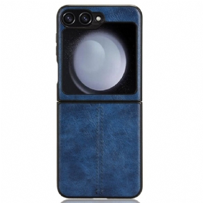 Mobiltelefon Tokok Samsung Galaxy Z Flip 7 Fe Műbőr Varrás