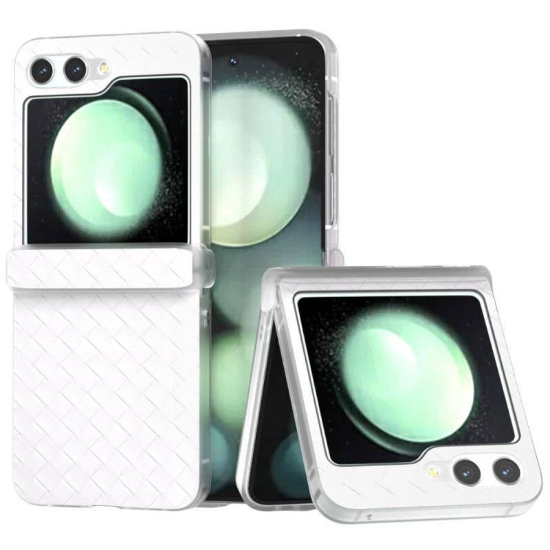 Mobiltelefon Tokok Samsung Galaxy Z Flip 7 Fe Szőtt Textúra