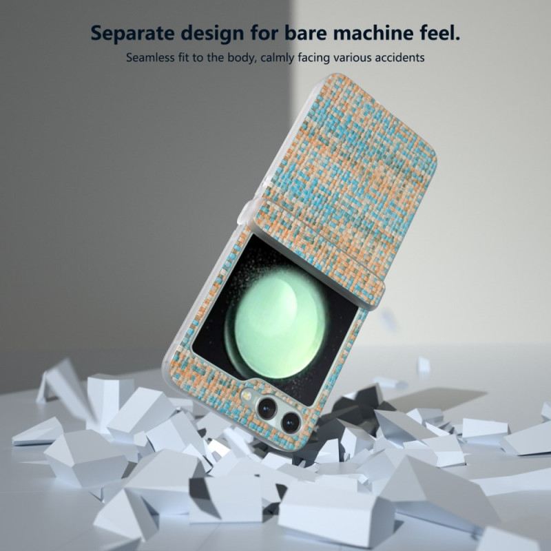 Mobiltelefon Tokok Samsung Galaxy Z Flip 7 Fe Szövethatású