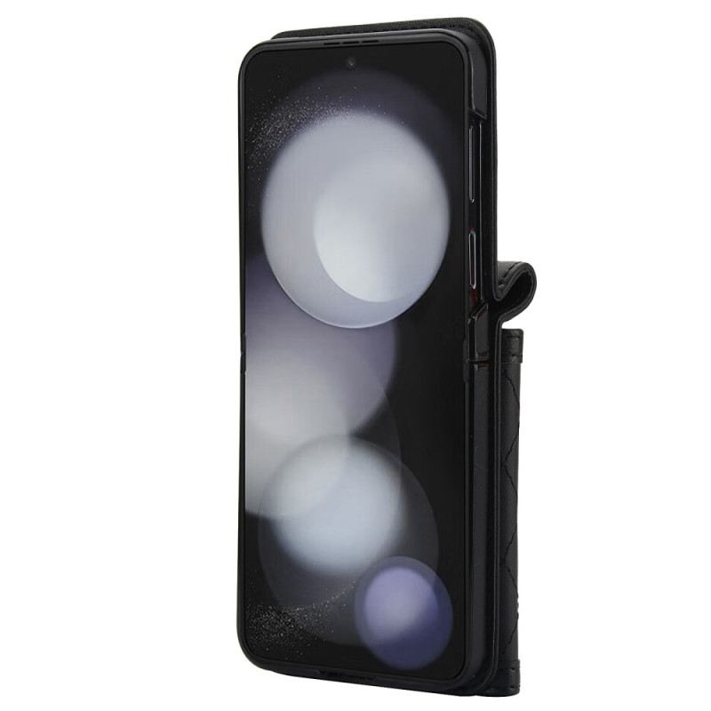 Telefontok Samsung Galaxy Z Flip 7 Fe Kártyatartó Vállpánt És Nyakpánt