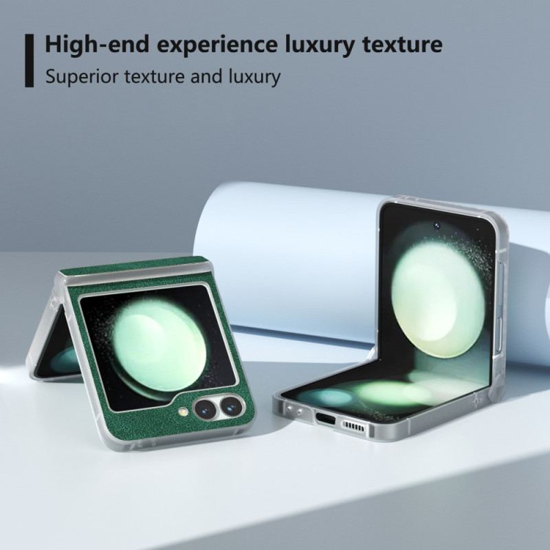 Telefontok Samsung Galaxy Z Flip 7 Fe Matt Bőrhatású