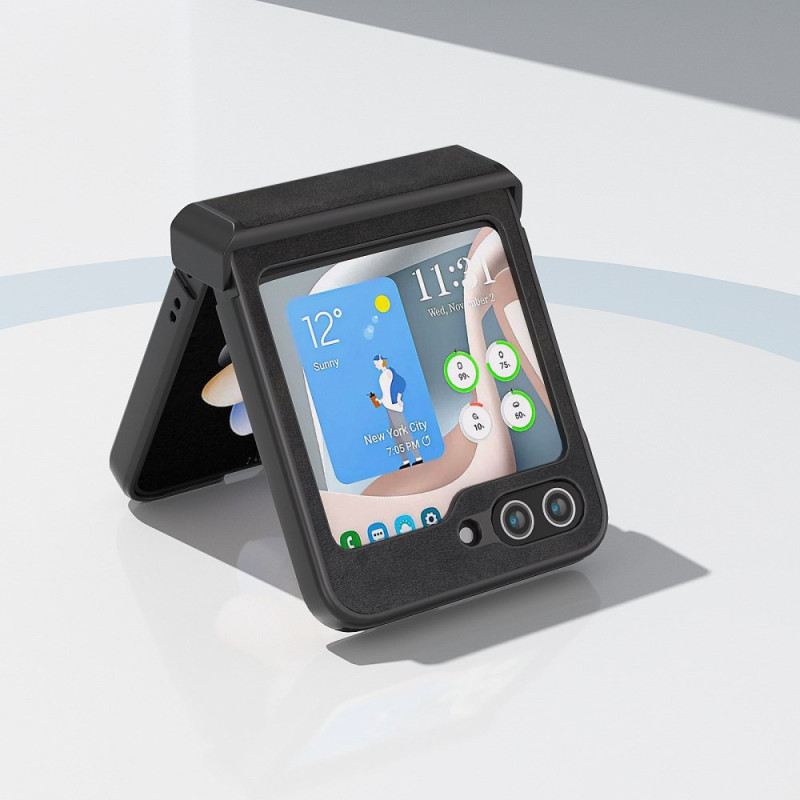 Tok Samsung Galaxy Z Flip 7 Fe Abeel Vintage Bőr Stílusú