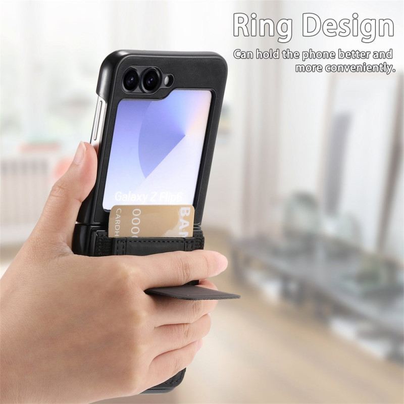 Tok Samsung Galaxy Z Flip 7 Fe Állvány És Kártyatartó
