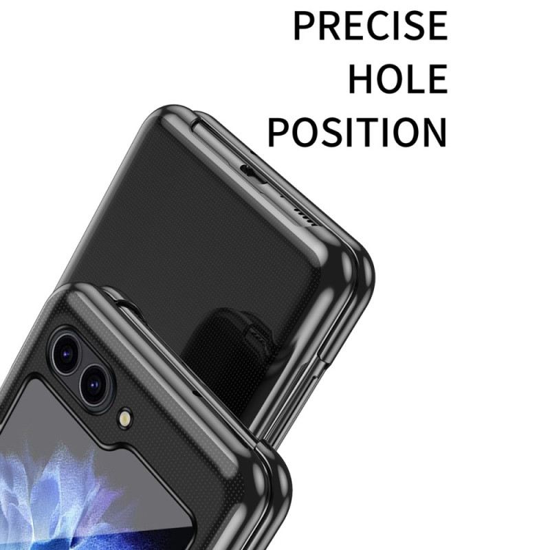 Tok Samsung Galaxy Z Flip 7 Fe Átlátszó Dizájn És Fémhatású
